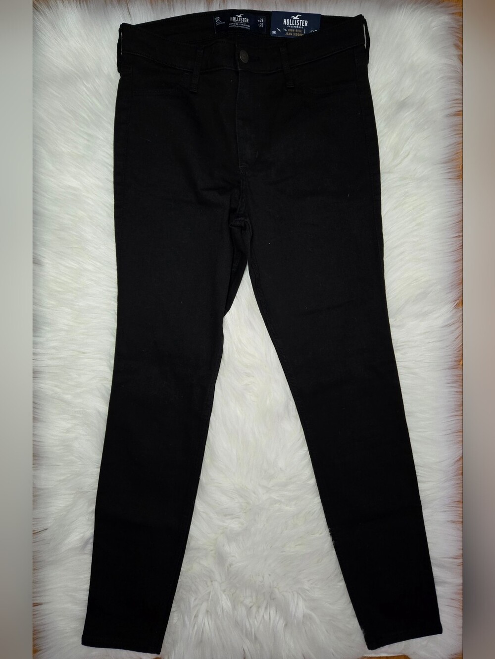 🏳️‍New!! Hollister Classic Women's Black Jeggings